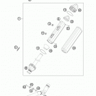 350 XCF CHASSIS Глушитель