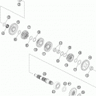 990 ADVR ENGINE Трансмиссия 2-контрпривод