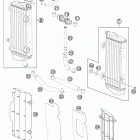 150 XC ENGINE Система охлаждения