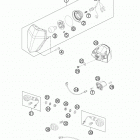 350 EXCF CHASSIS Фара