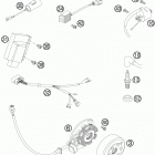 200 XCW ENGINE Система зажигания