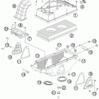 990 ADV BLUE CHASSIS Фильтр воздушный