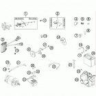 500 EXC CHASSIS Электрика