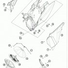 450 SXF CHASSIS Воздушный фильтр