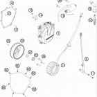 450 XCW ENGINE Система зажигания