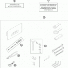 990 ADV BLUE CHASSIS Аксессуары
