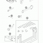 50 SX ENGINE Специальный инструмент