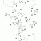 990 ADV BLUE CHASSIS Фара