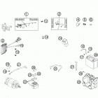 250 XCFW CHASSIS Электрика