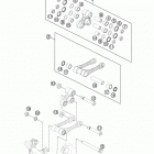 250 XCF CHASSIS Соединение рычагов