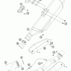 690 ENDURO CHASSIS Auspuffanlage
