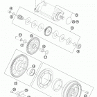 RC8R ENGINE Электрический стартер