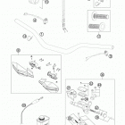 250 XCF CHASSIS Руль
