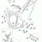 300 XC CHASSIS Рама