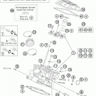 990 SMT ENGINE Головка цилиндра задняя