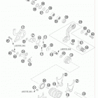 200 XCW ENGINE Механизм переключения