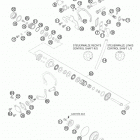 125 SX ENGINE Глушитель