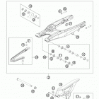 350 EXCF CHASSIS Бугель