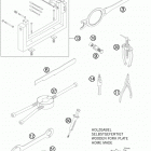 85 SX ENGINE Специальный инструмент