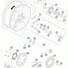 990 SMT CHASSIS Заднее колесо