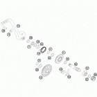 250 XCF ENGINE Кик стартер