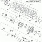 RC8R ENGINE Сцепление