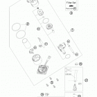 RC8R TRACK CHASSIS Топливный насос