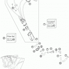 450 XCW CHASSIS Насос топливный