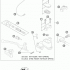 500 EXC CHASSIS Главный цилиндр тормозной