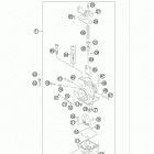 250 XC ENGINE Карбюратор