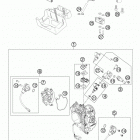 690 ENDURO ENGINE Корпус Дросселя