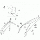 300 XCW CHASSIS Обтекатель , крылья