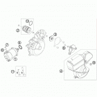250 XC ENGINE Электрический стартер