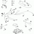 250 XCF CHASSIS Электрика