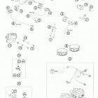 RC8R TRACK ENGINE Корпус Дросселя