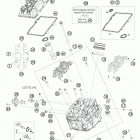 RC8R TRACK ENGINE Головка цилиндра передняя