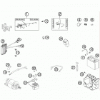 350 XCFW CHASSIS Электрика