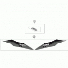 125 SX CHASSIS Наклейки