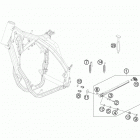 500 EXC CHASSIS Подножки