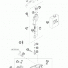 200 XCW CHASSIS Тормозной цилиндр задний