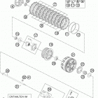 990 ADVR ENGINE Сцепление