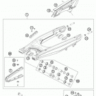 690 ENDURO CHASSIS Бугель