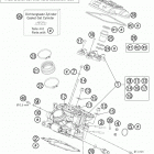 990 ADVR ENGINE Головка цилиндра задняя