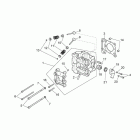 Scarabeo 125-200 Light Carb. Головка цилиндра