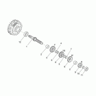 RXV-SXV 450-550 Первичный вал редуктора