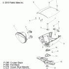 V12BW36/EW36 CROSS ROADS ALL OPTIONS Electrical, headlight w / windshield - v12bw36 / ew36 al...