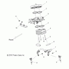 V12BW36/EW36 CROSS ROADS ALL OPTIONS Engine, throttle body asm. - v12bw36 / ew36 all options