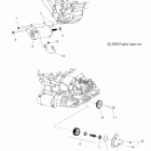 V12BW36/EW36 CROSS ROADS ALL OPTIONS Engine, starter motor - v12bw36 / ew36 all options