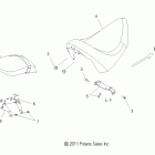 V12CB36NP/NPC/NPA KINGPIN Body, seat and backrest - v12cb36np / npc / npa