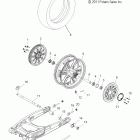 V12BW36/EW36 CROSS ROADS ALL OPTIONS Wheels, rear, cast - v12bw36 / ew36 all options